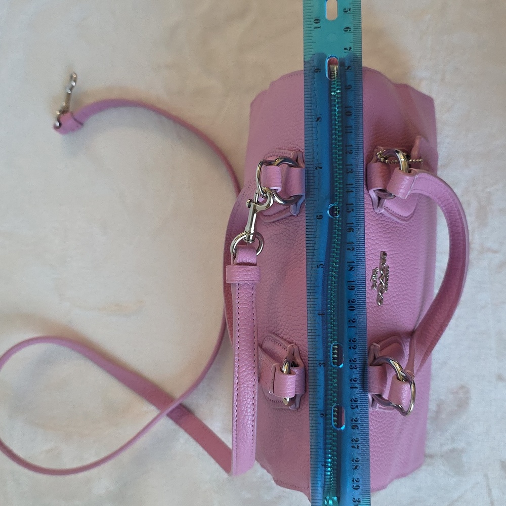 Coach Light Pink Satchel Bag - Picture 14 of 16